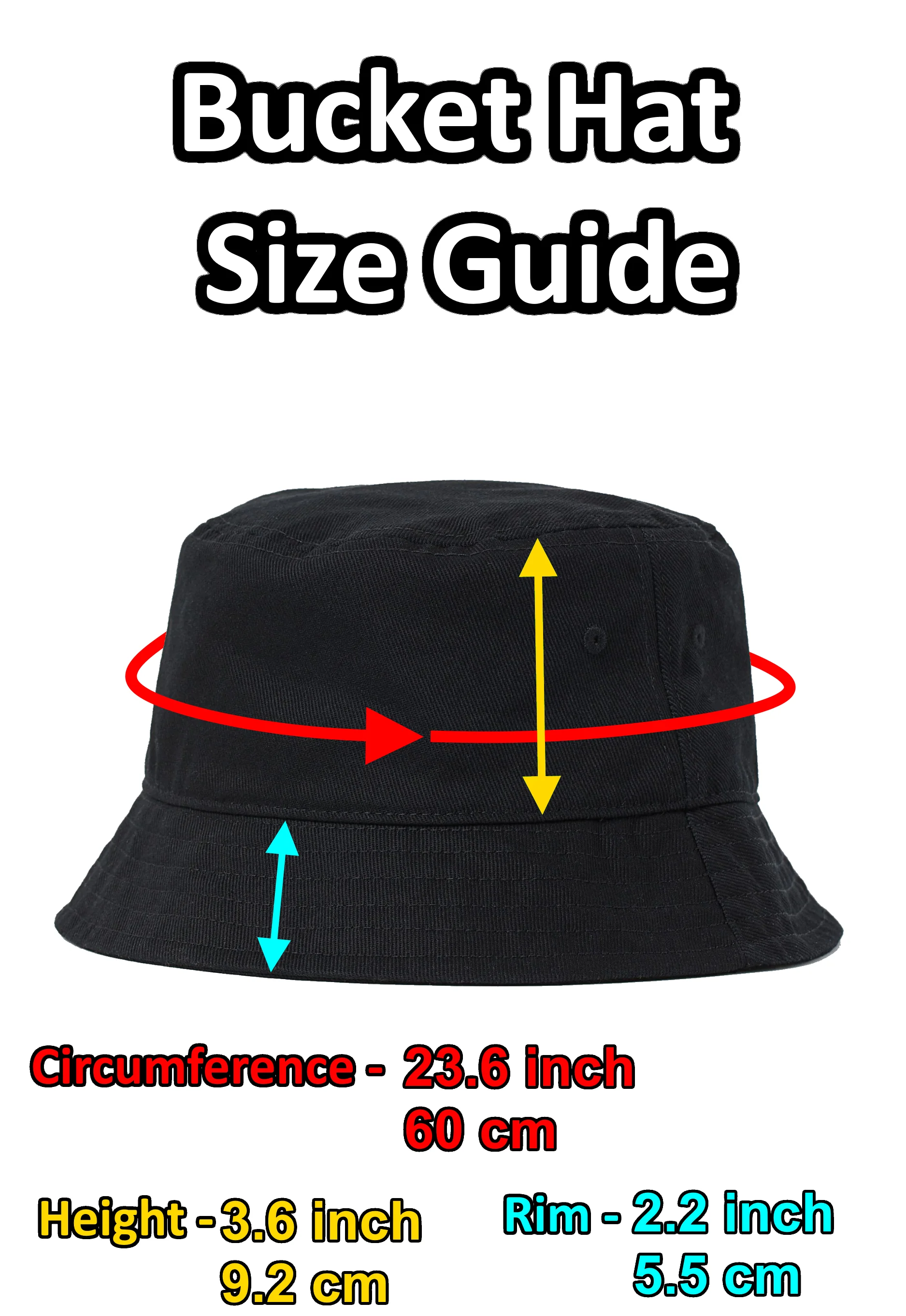 Baby Blue Cow Bucket Hat - Image 7
