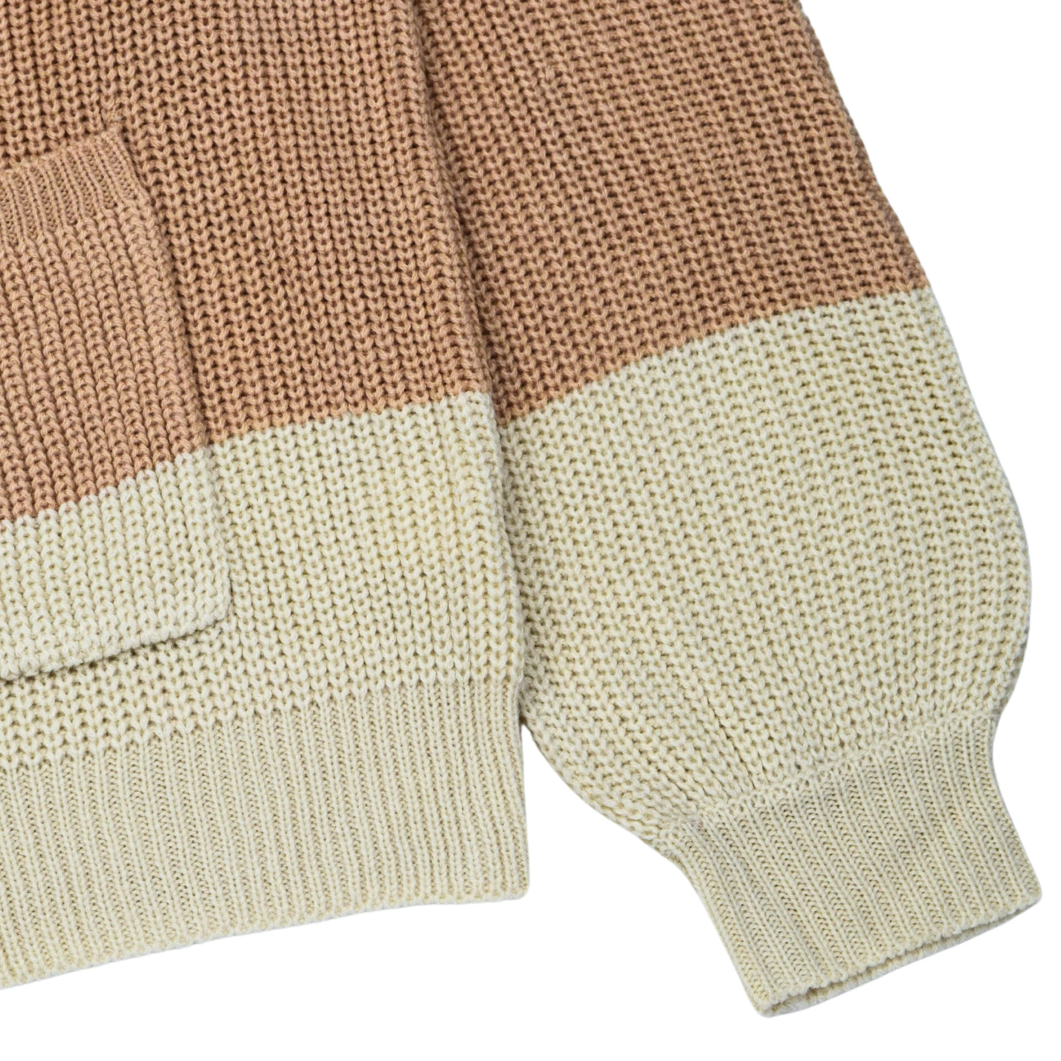 Brown Gradient Cardigan - Image 3