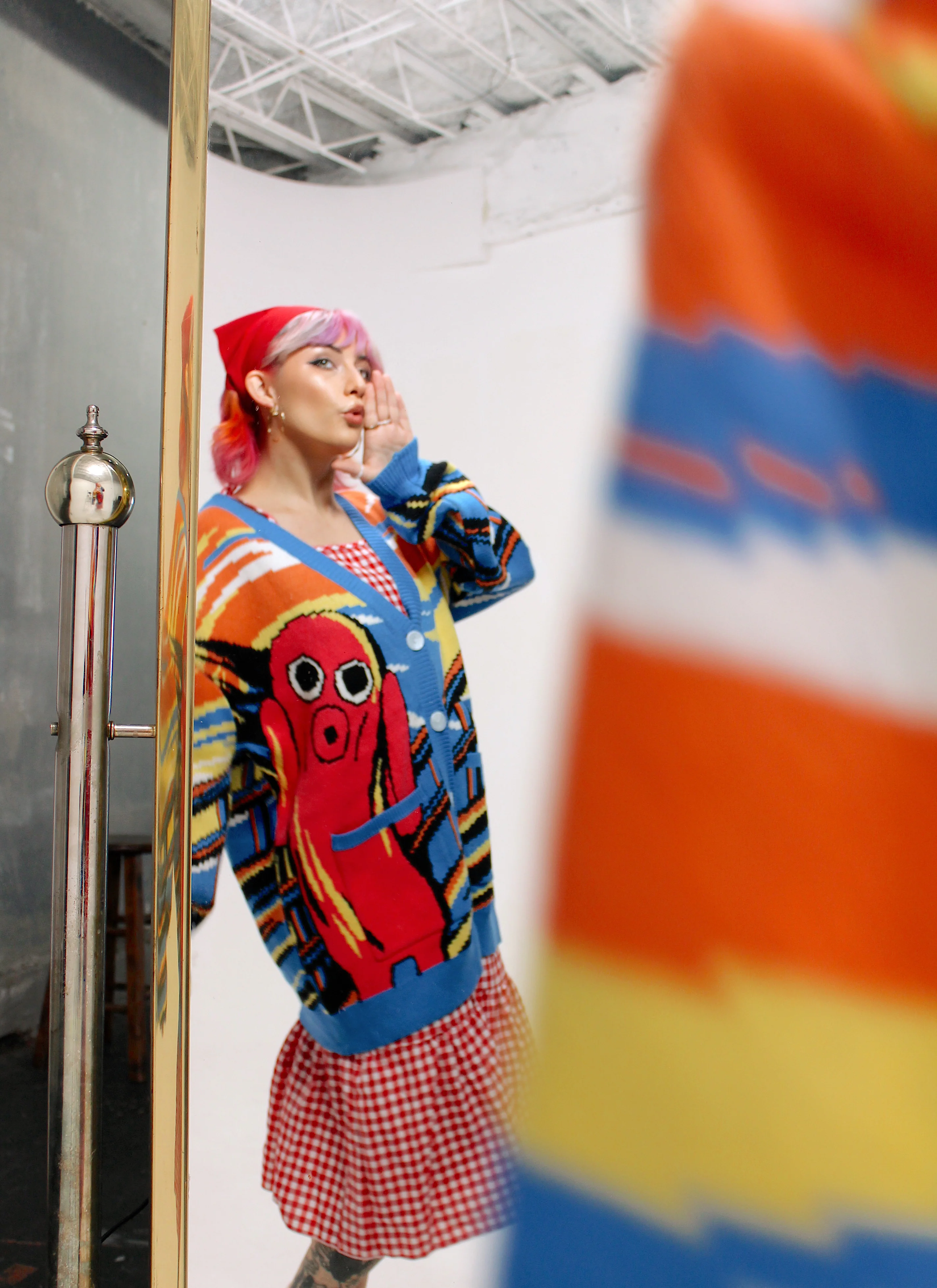 Nobody Sausage Scream Cardigan - Image 7