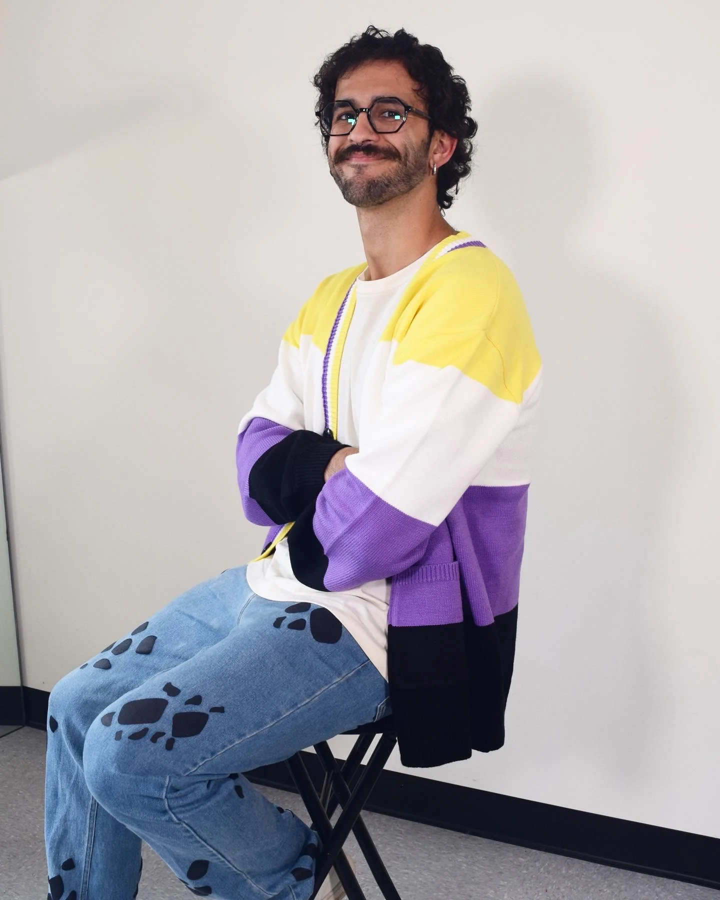 Nonbinary Pride Cardigan - Image 4